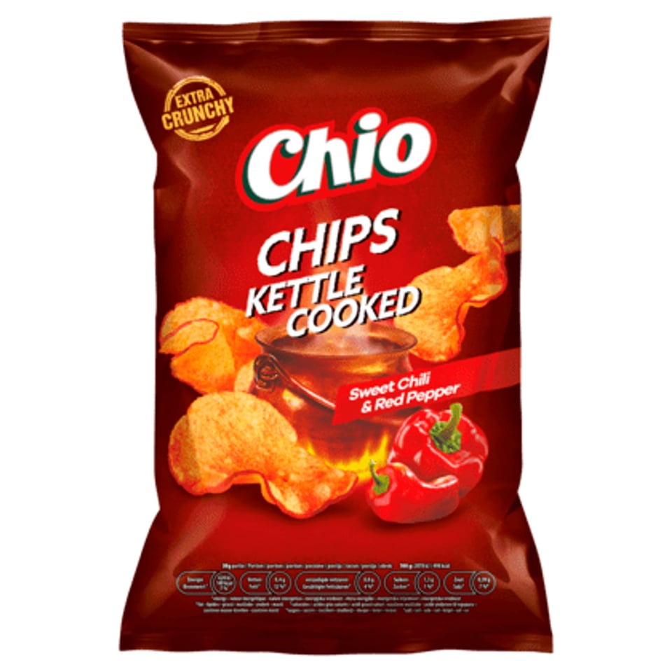 Chio Kettle Cooked Chips Sweet Chili Pepper