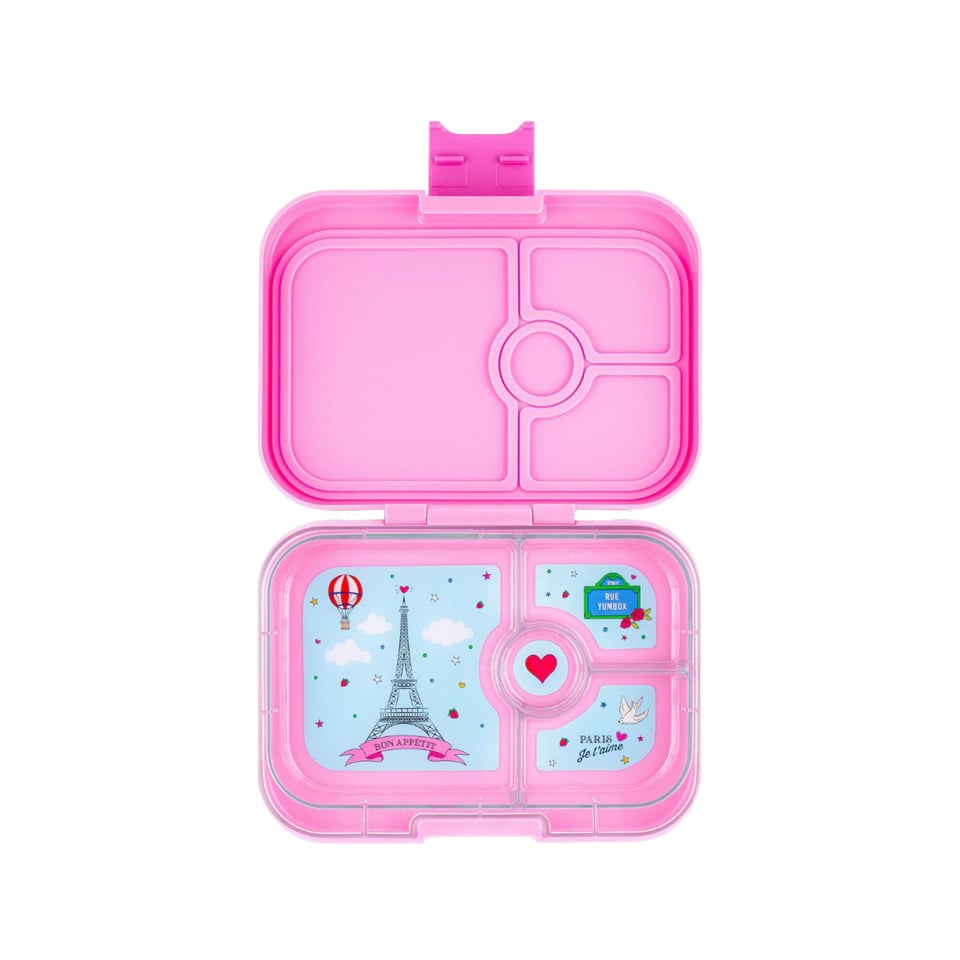 Yumbox Panino 4 Vakken Fifi Pink / Paris Je T'aime - Roze