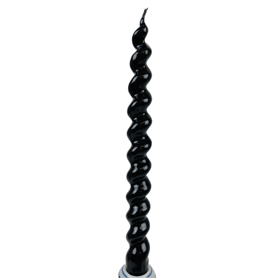 Cerabella Dinerkaars Spiraal Zwart H27
