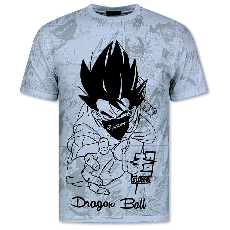 Twinset Dragon Ball - Zomerset Heren - Co Ord Set Dragon Ball - Combisets - 1681 - Wit
