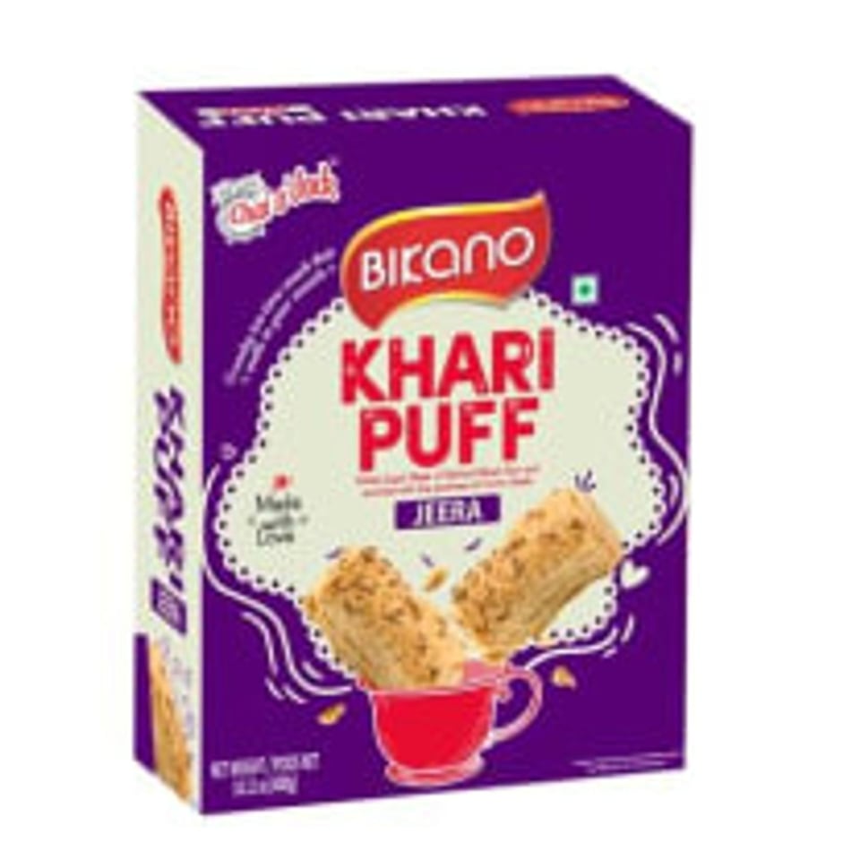 Bikano Khari Puff Jeera 200Gr