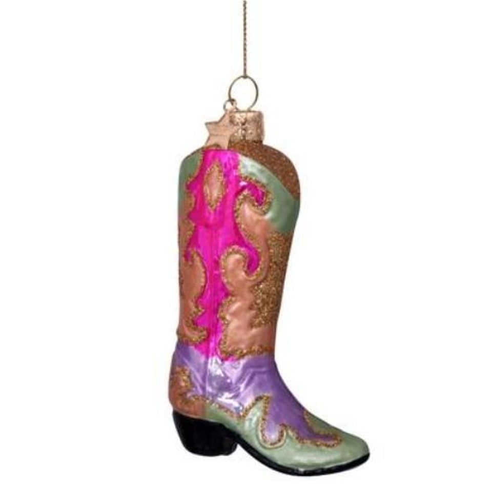 Kerstbal Cowboylaars Multicolor