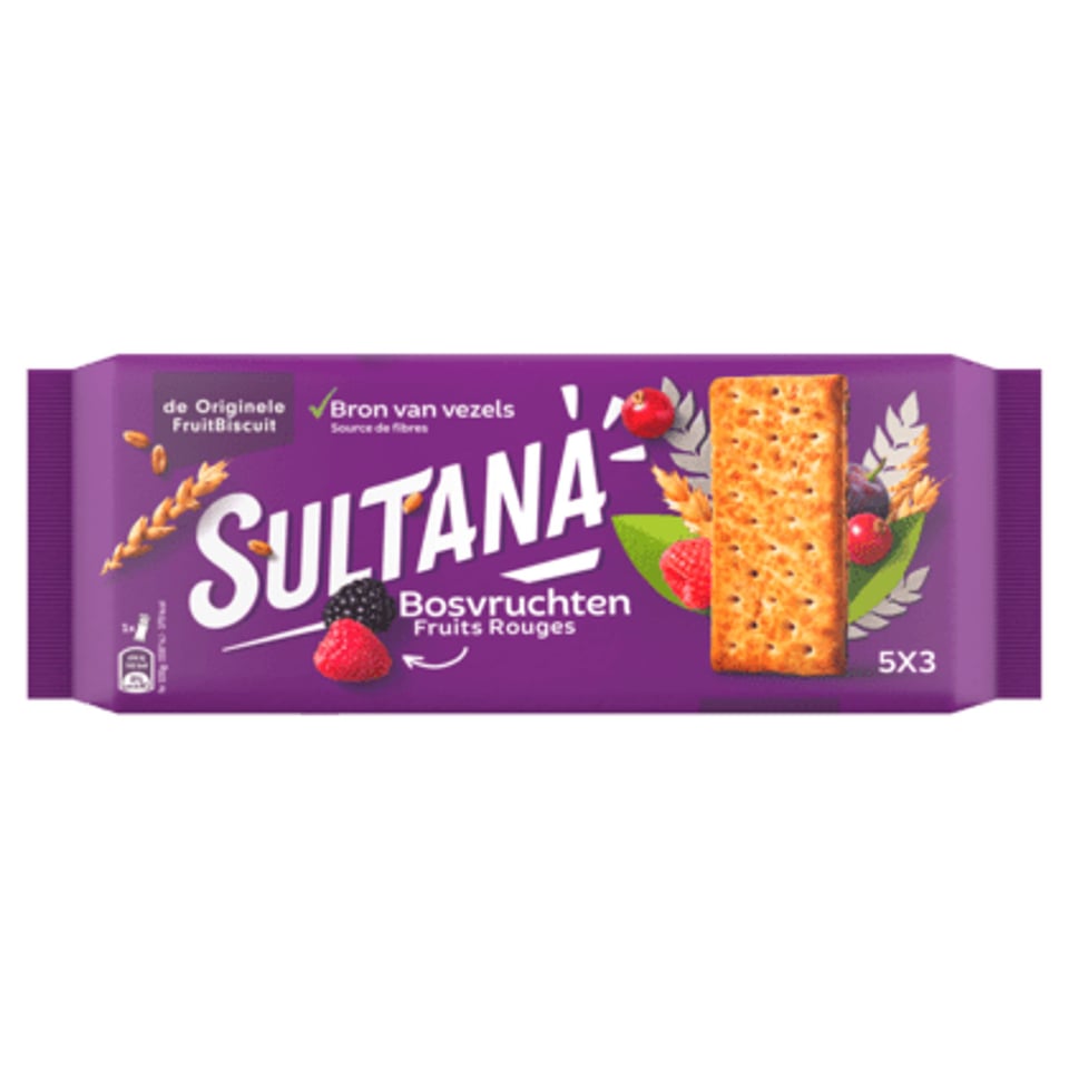 Sultana FruitBiscuits Bosvruchten