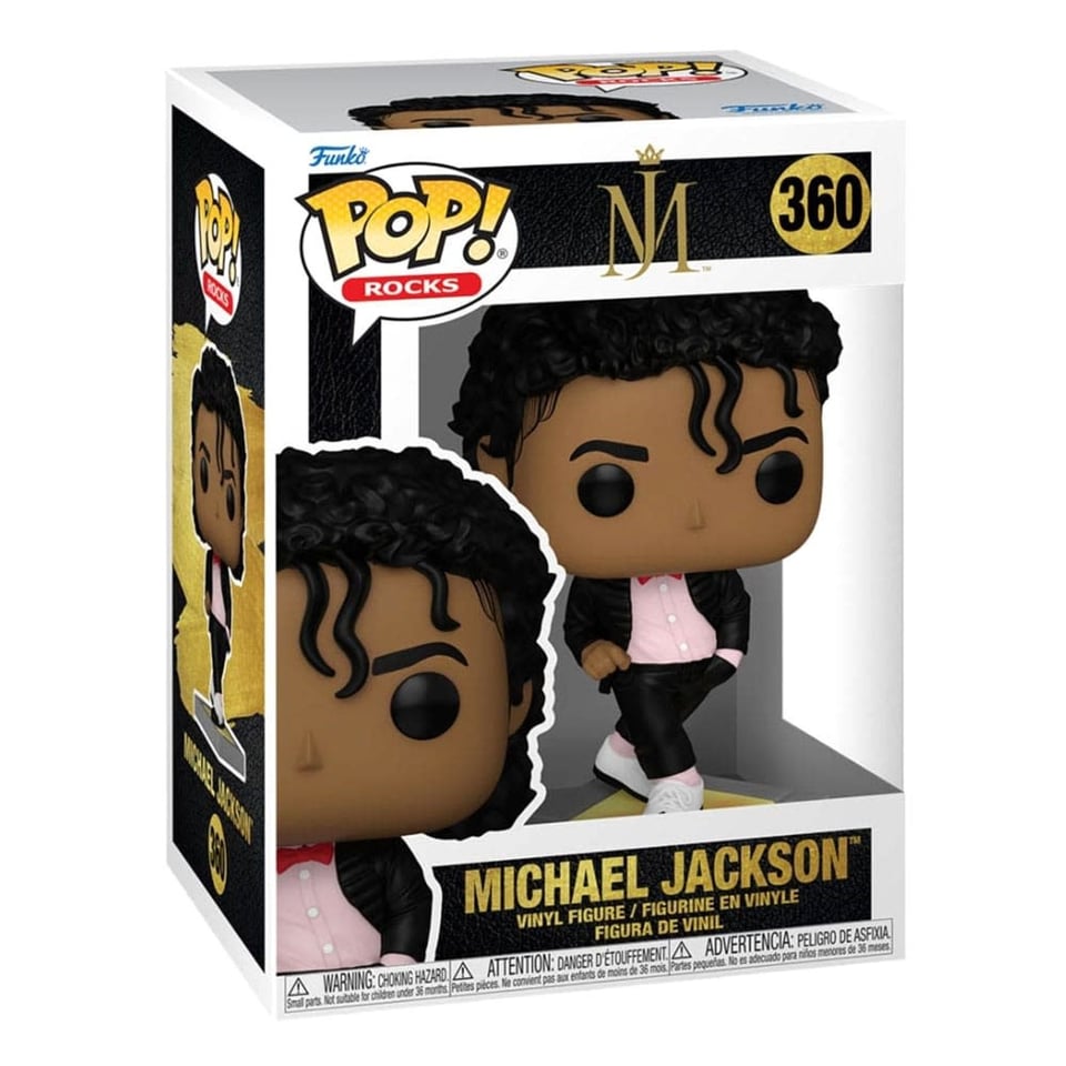 Pop! Rocks 360 Michael Jackson - Billy Jean Figuur