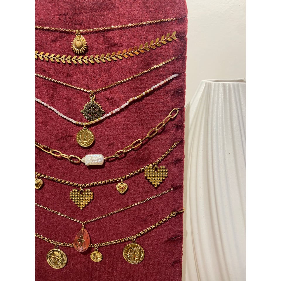 New Lucky Coins Necklace - Gold - OneSize