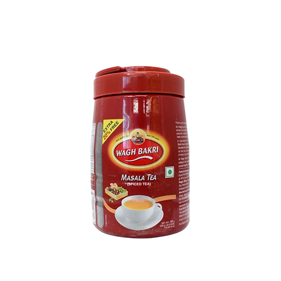 Wagh Bakri Masala Tea Jar 250 Grams