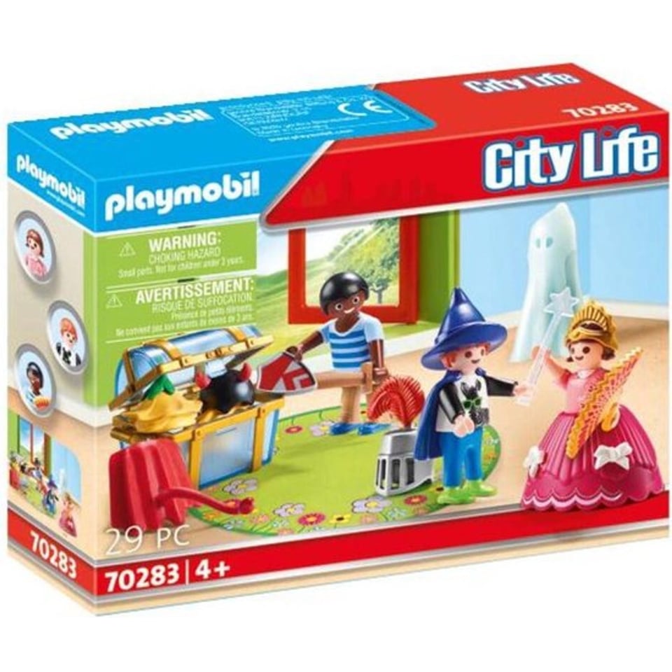 Playmobil 70283 Kinderen Met Verkleedkoffer