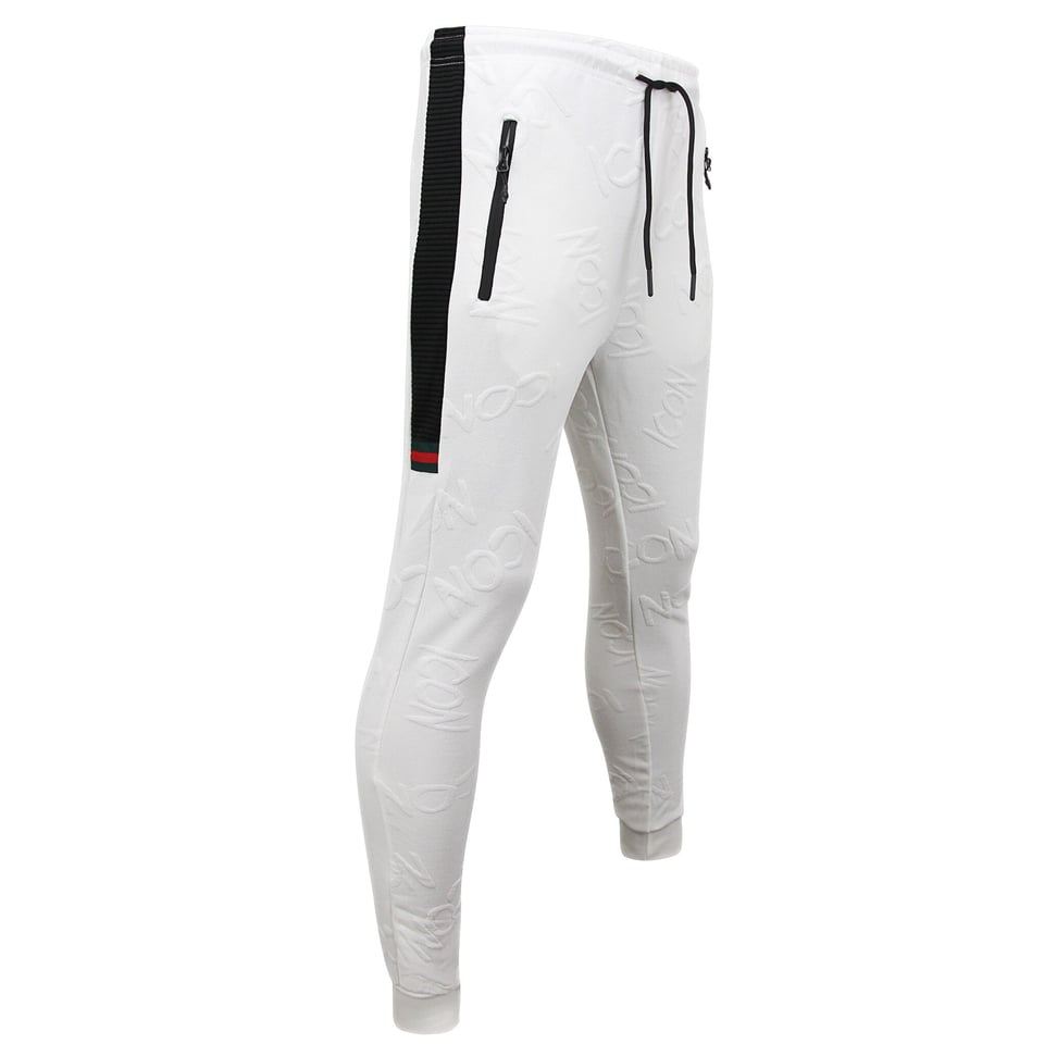 Joggingpak Heren ICON - Trainingspak - Huispak - 10989 - Wit