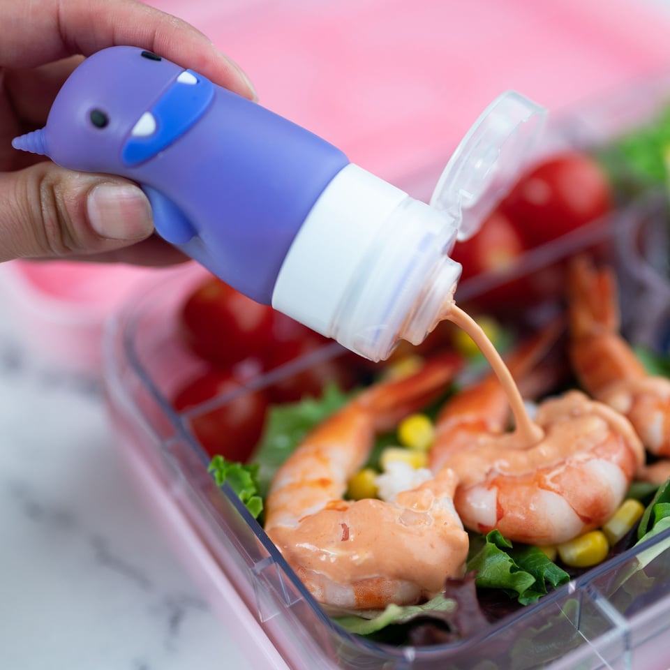 Yumbox Squeezy Monster Flesjes - Meerkleurig