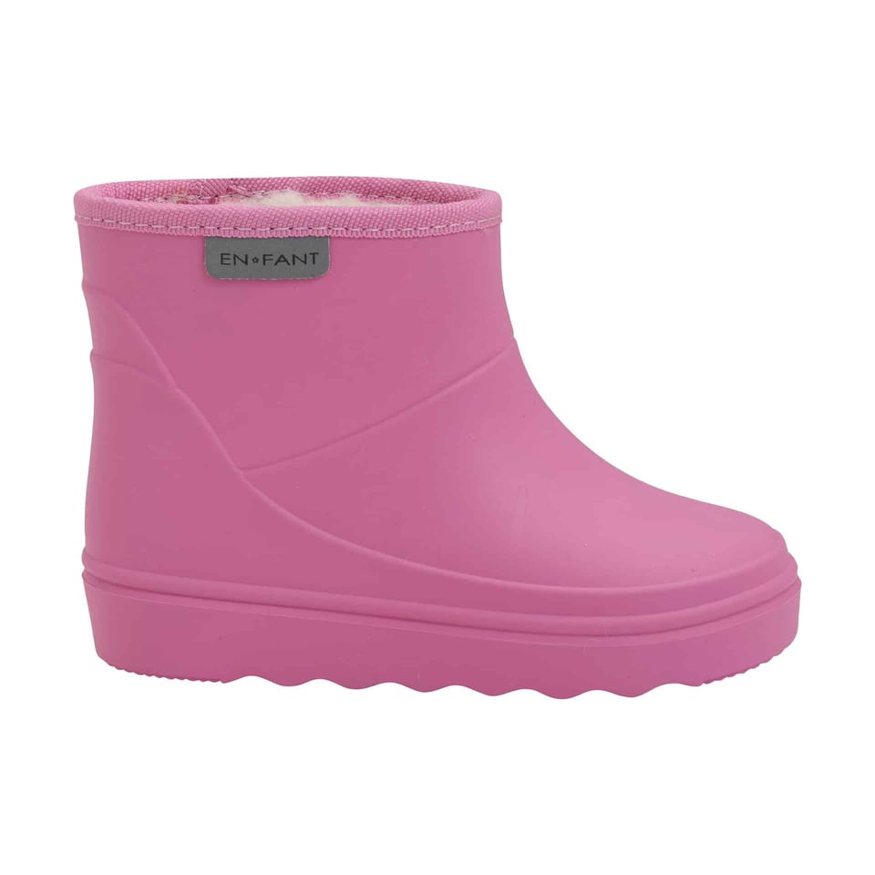 Enfant Thermo Boots Short Solid Carmine Rose