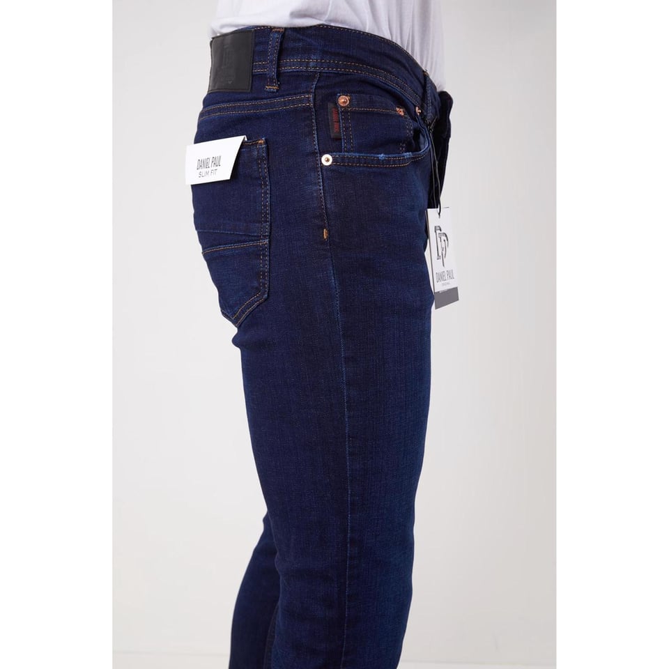 Heren Jeans Slim Fit Navy - 5306 - Donker Blauw