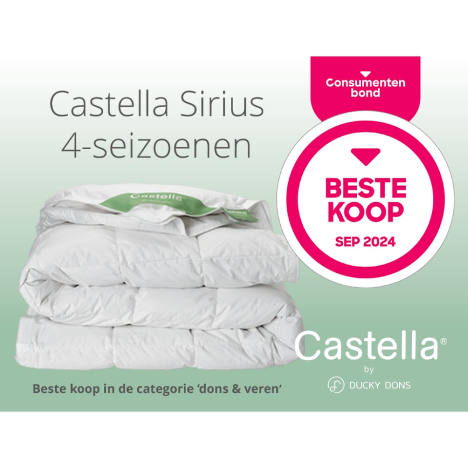 Castella Sirius 4-Seizoenen Dons Dekbed