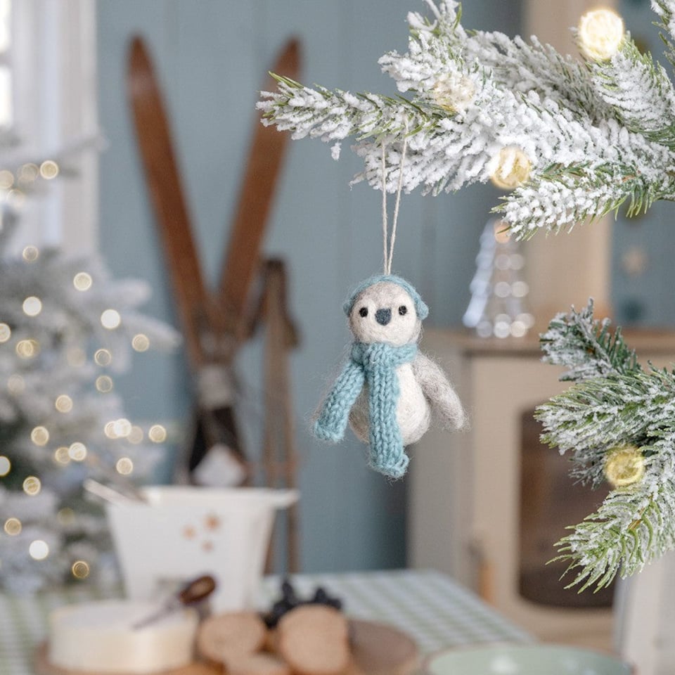 Hanger Pinguin IJsblauw