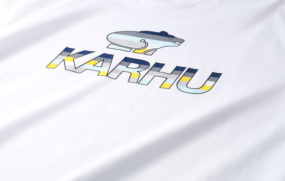 Karhu Karhu Team College T-Shirt White / Ensign Blue MC