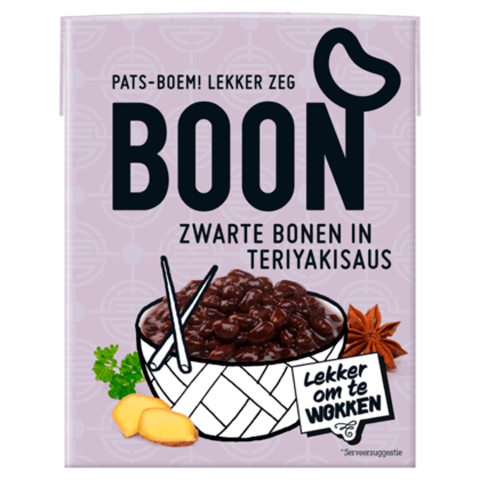 BOON Zwarte Bonen in Teriyakisaus