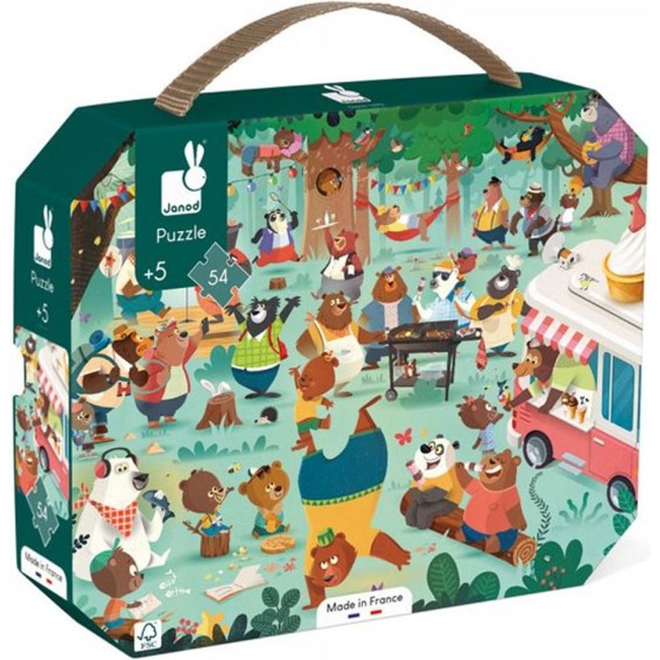 Puzzelkoffer De Berenfamilie