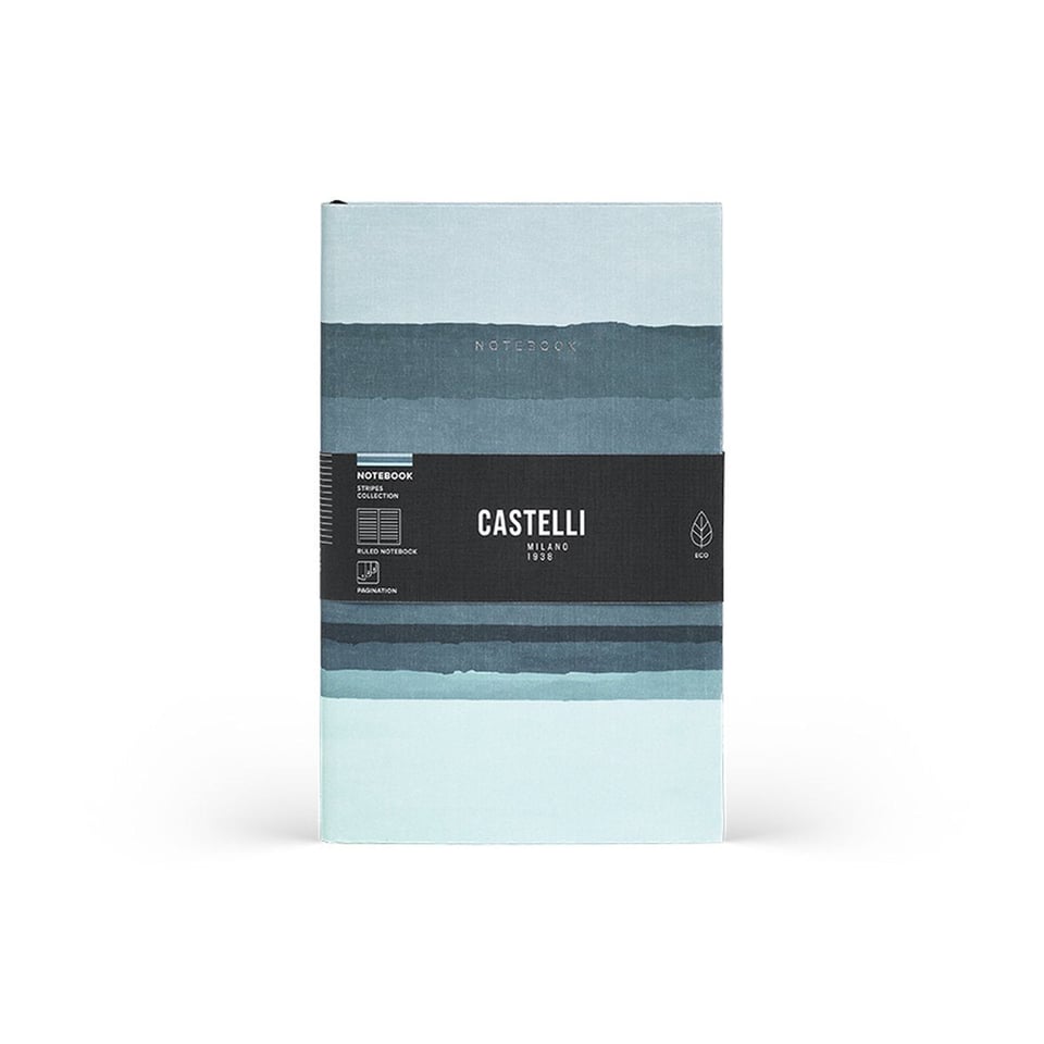 Notebook Castelli - Stripes Collection Eco