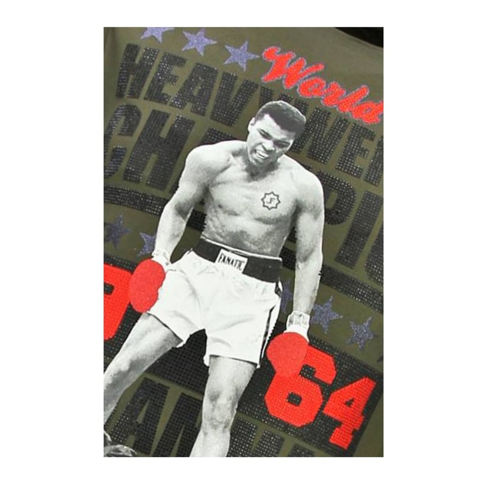 Greatest Of All Time - Ali T-Shirt - Khaki