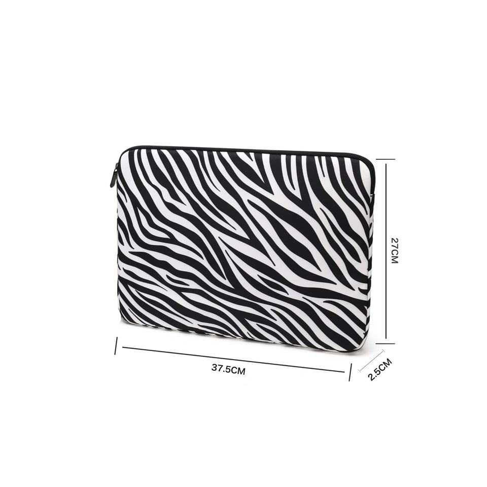 Zebra laptop hoes - 14 inch