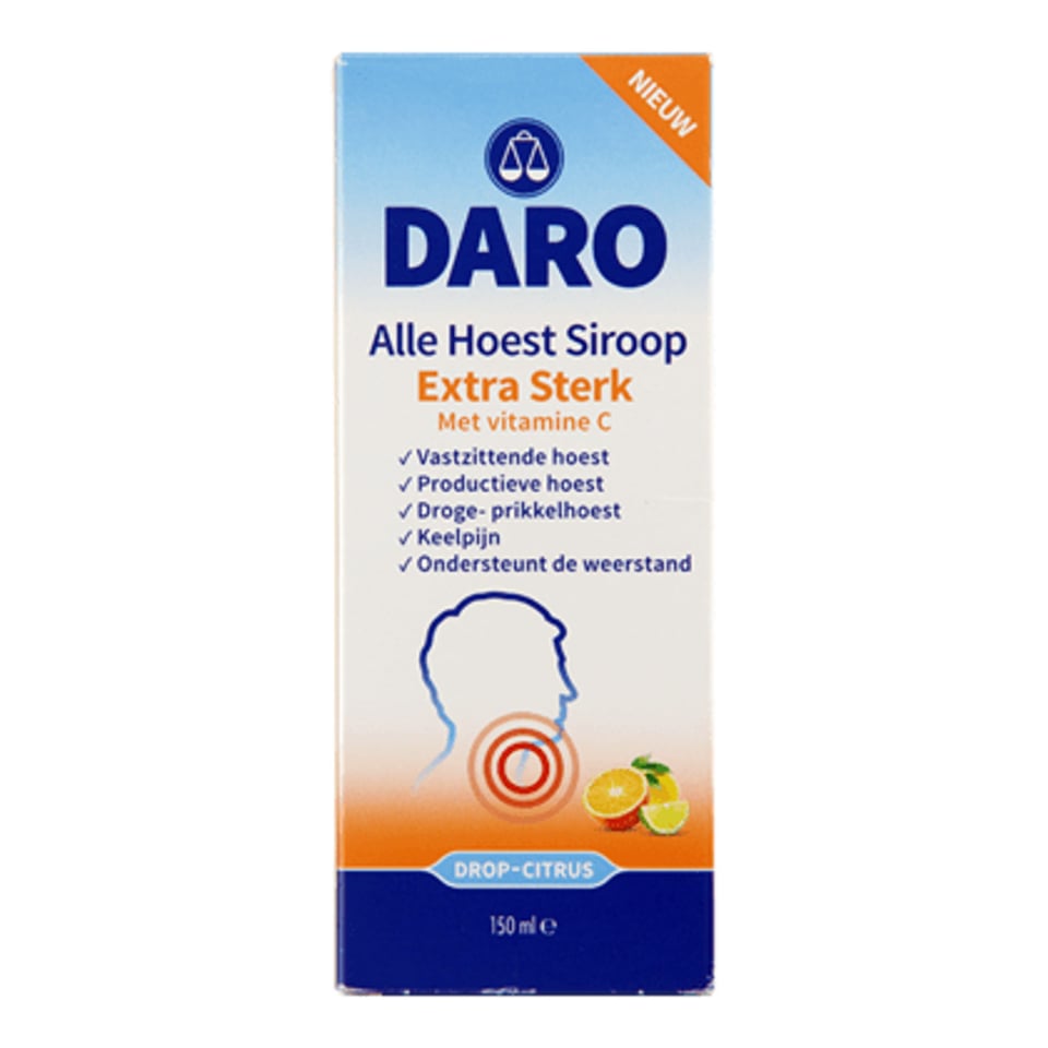 Daro Alle Hoest Extra Sterk vitC