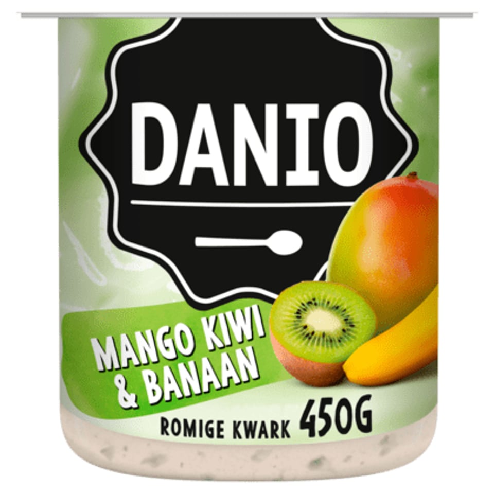 Danio Romige Kwark Mango Kiwi Banaan