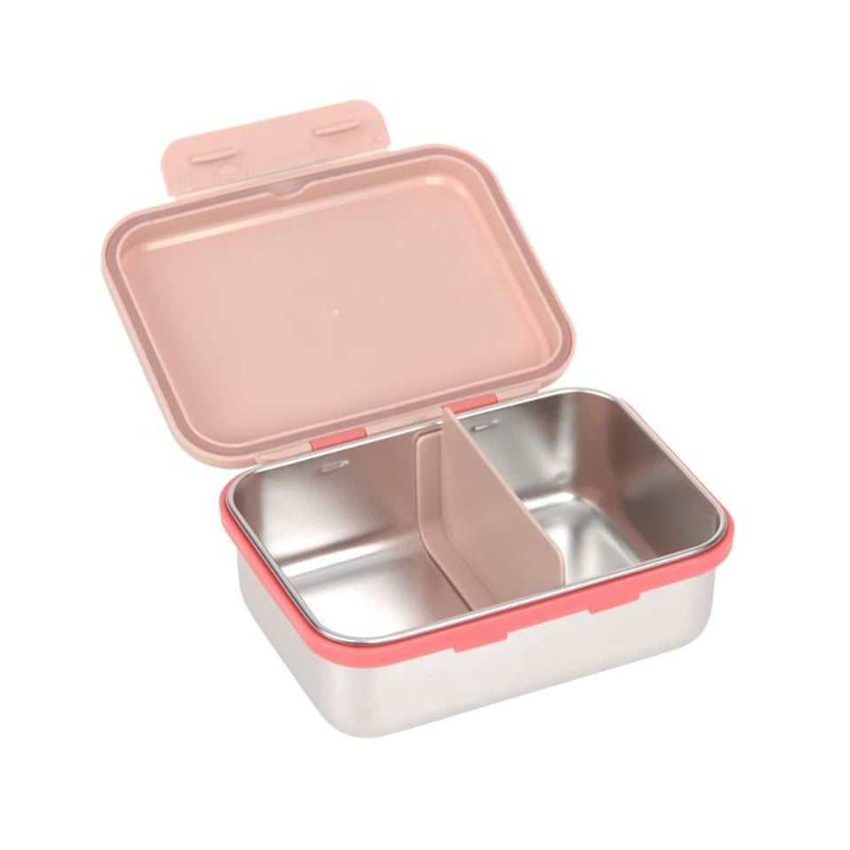 Lassig Stainless Steel Lunchbox Sunny Explorer Rose Pink