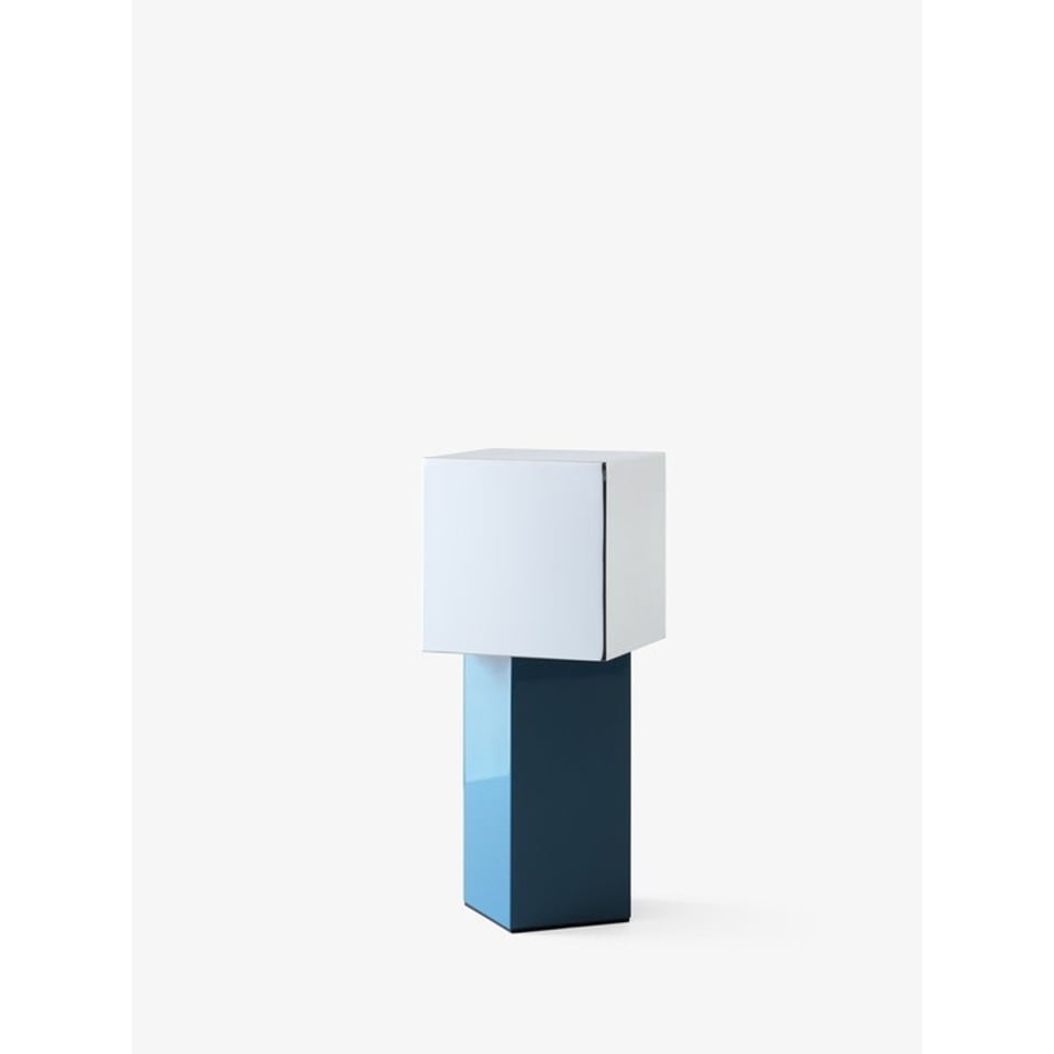 Lamp Pivot Blauw Zilver