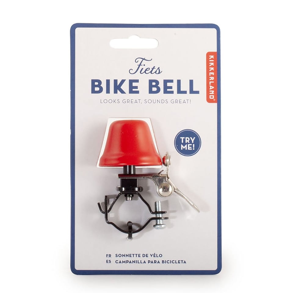 Kikkerland Bike Bell Black