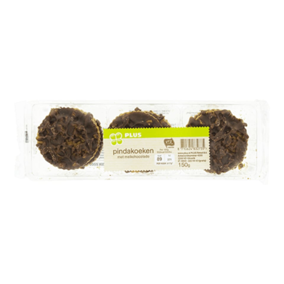 PLUS Choco Pindakoeken