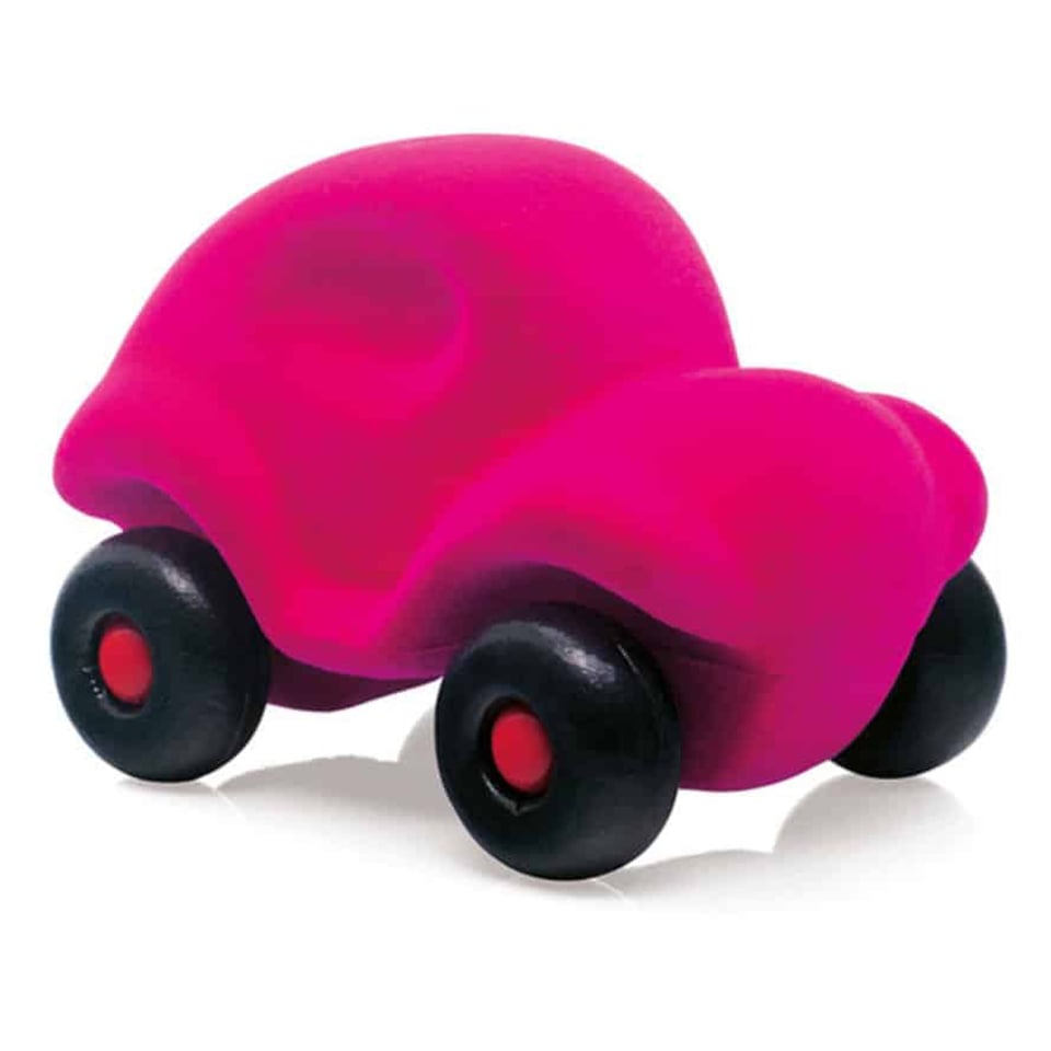 Rubbabu Toy Car Pink