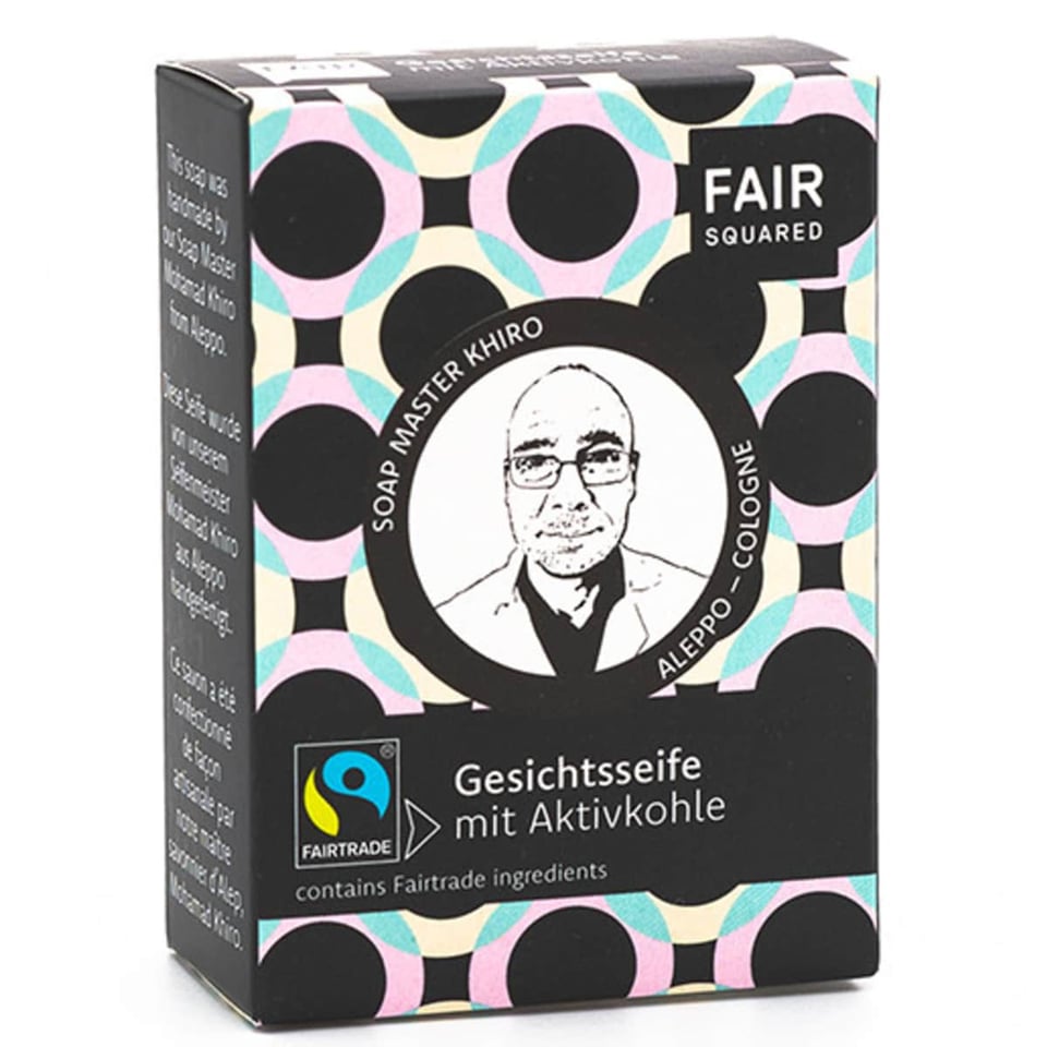 Fair Squared Gezichtszeep Zwart