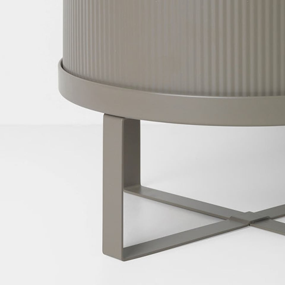 Ferm LIVING Bau Bloempot S Warmgrijs