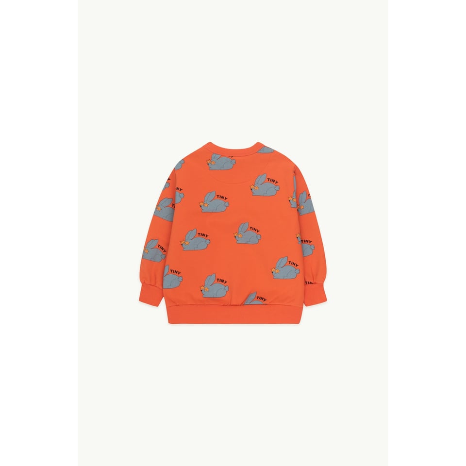 Tiny Cottons Rabbits Sweatshirt Summer Red