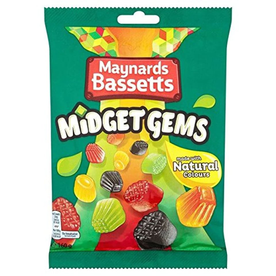 Maynards Bassetts Midget Gems