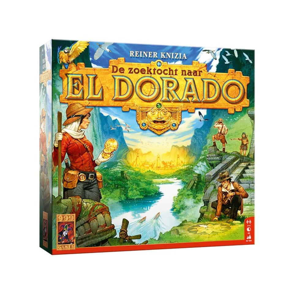 De Zoektocht Naar El Dorado - Bordspel