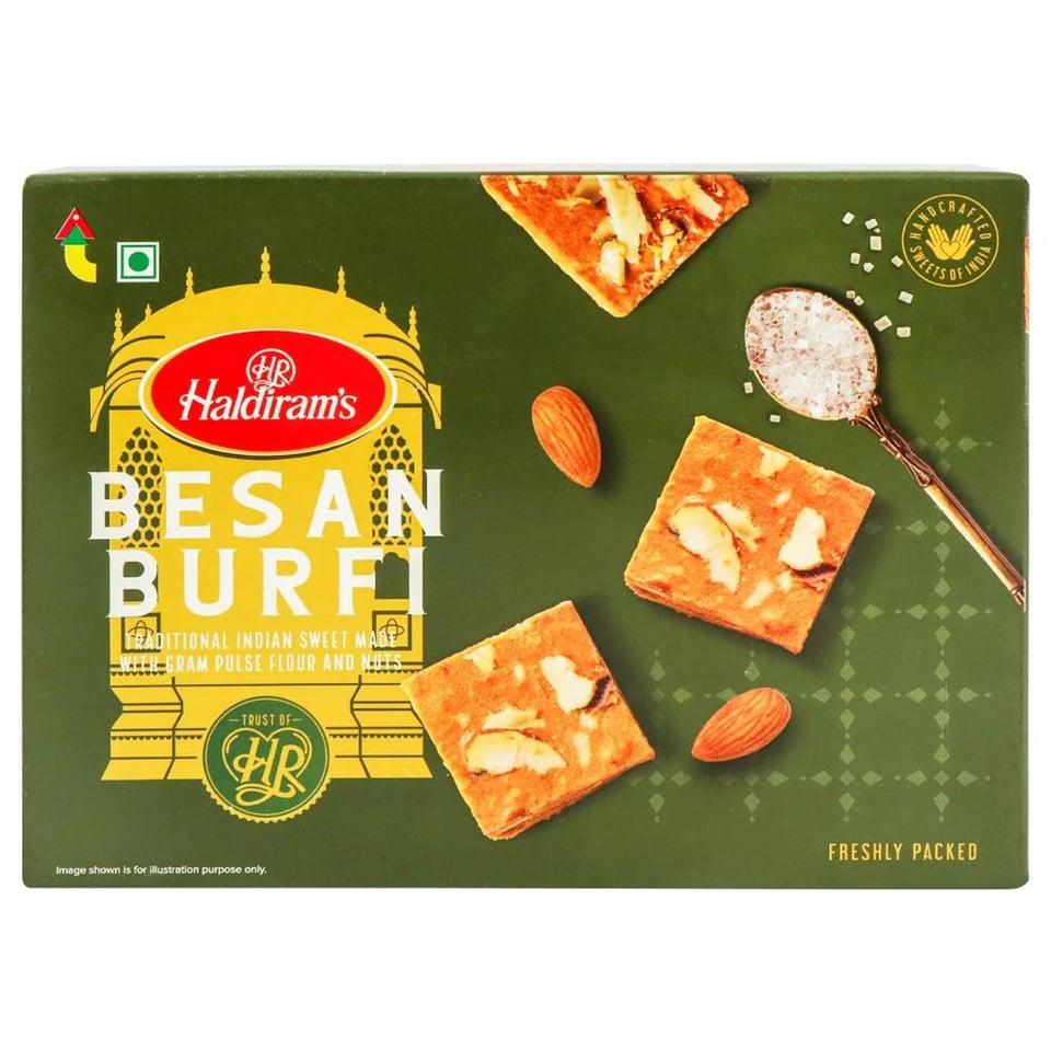 Haldiram Besan Burfi 300 Grams