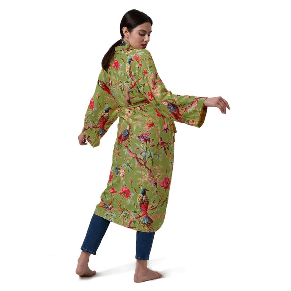 Kimono Royal Paradise Moss Viscose One-Size