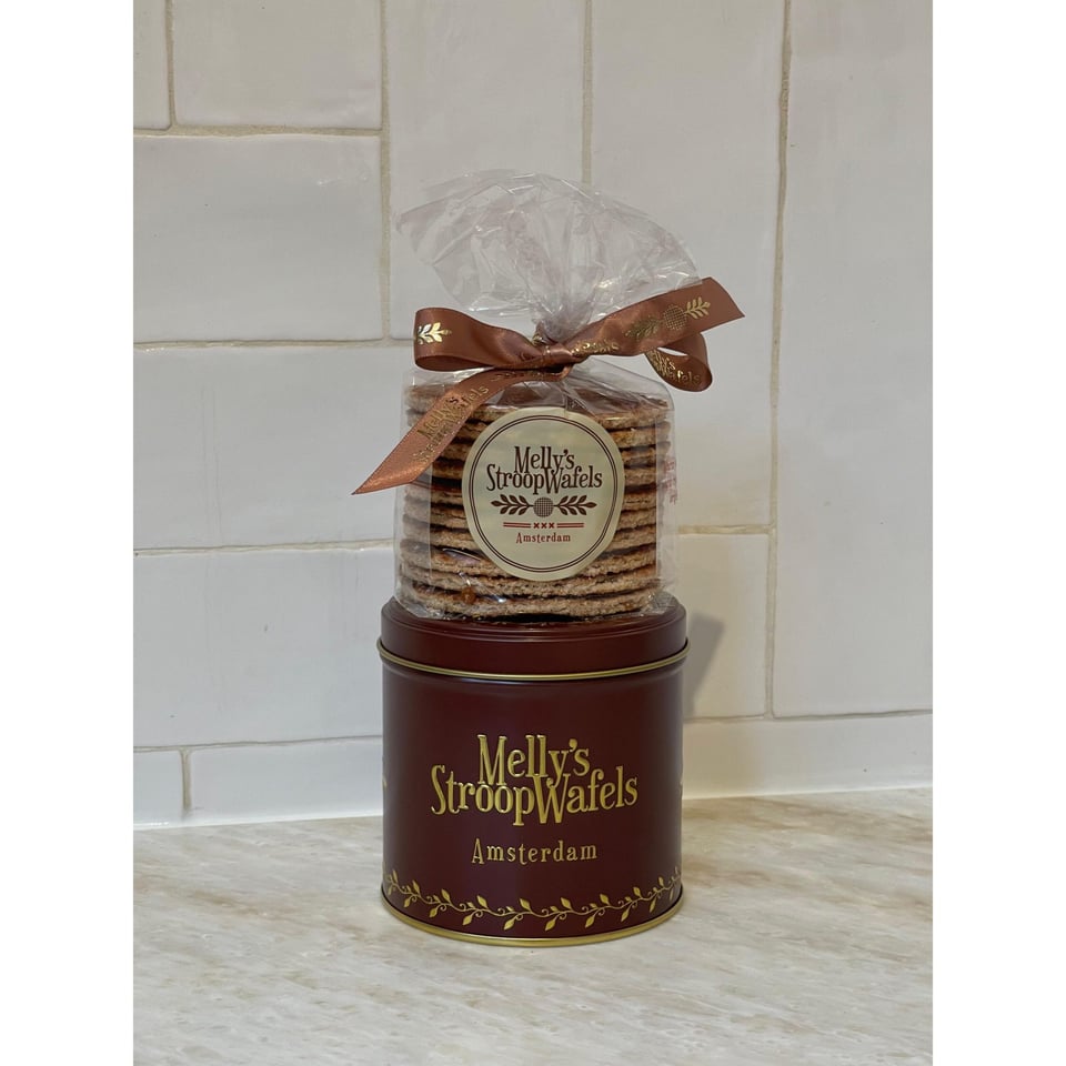 Melly’s Stroopwafel Gift Tin Brown