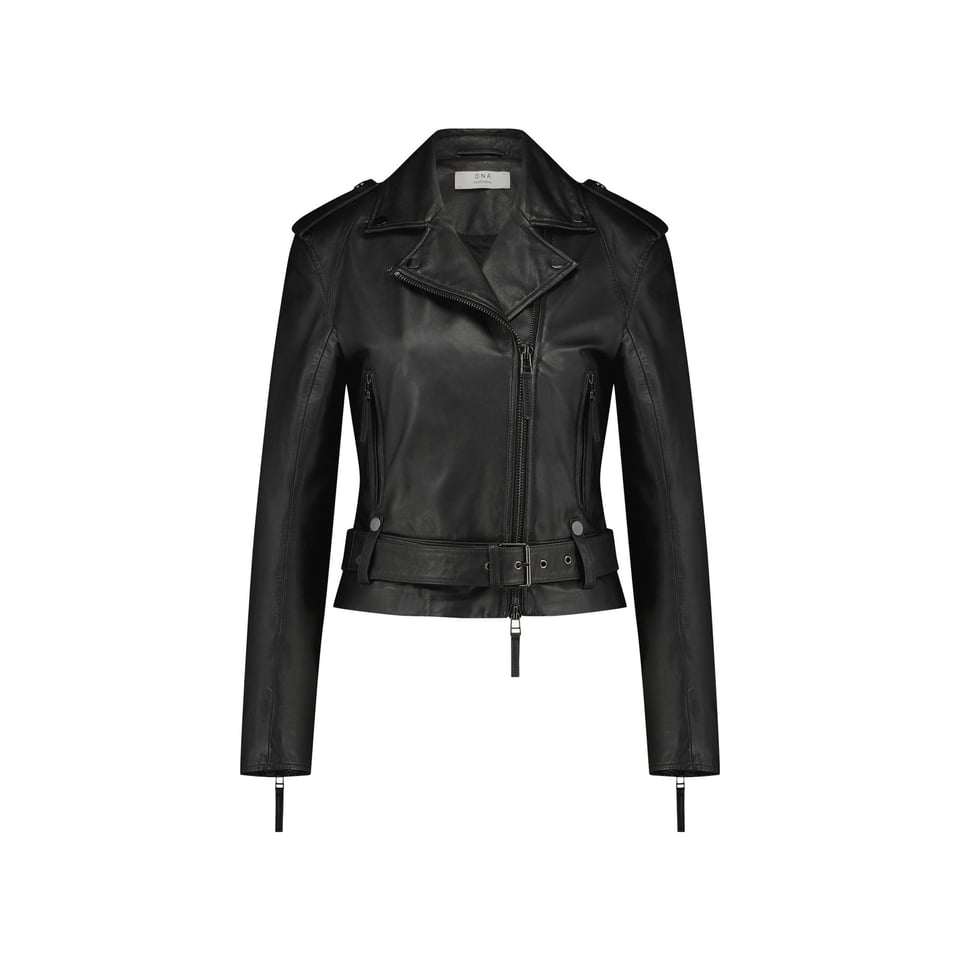 DNA Bliss Leather Jacket - Black