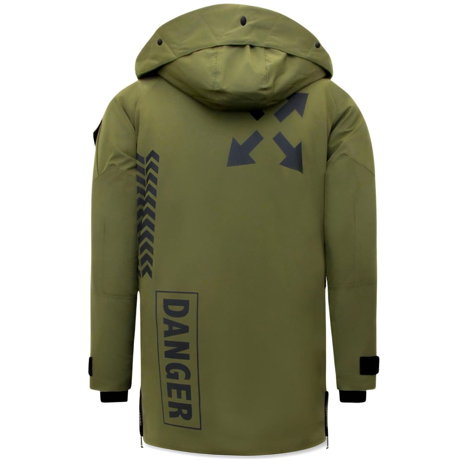 Nette Heren Winterjassen - 9803 - Groen