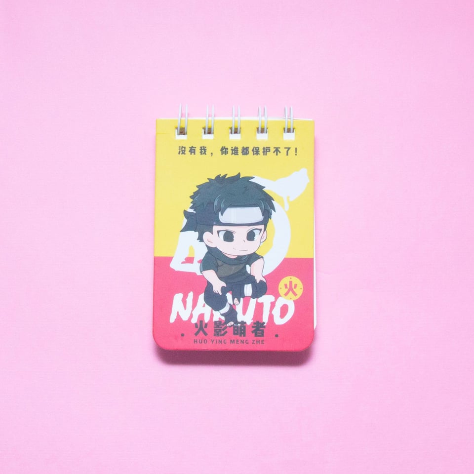 Naruto Mini 5 Rings Notebook