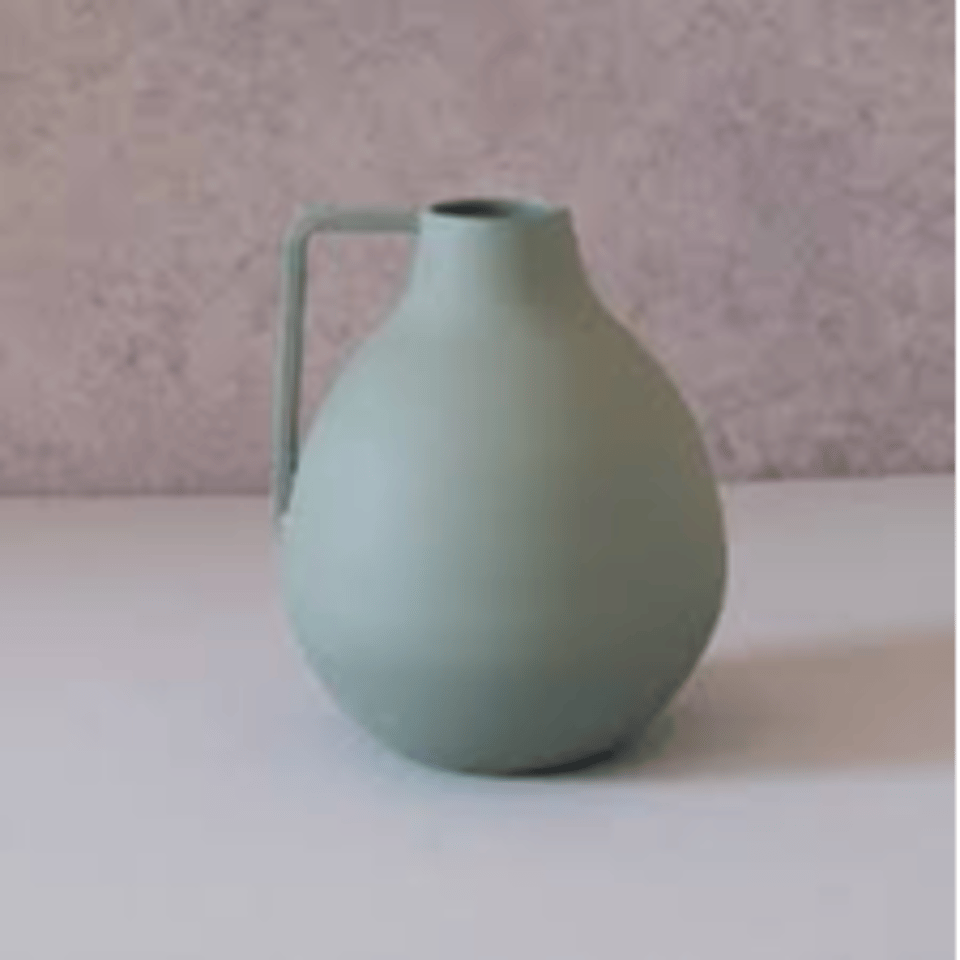Drop Vase Jade (11 cm x 14 cm high)