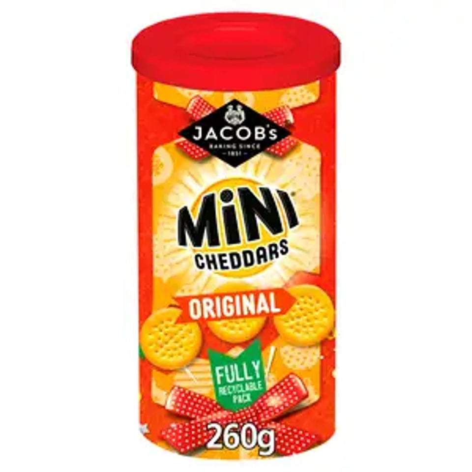 Jacob's Mini Cheddars Original 260g