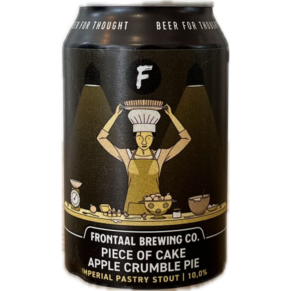 Frontaal Piece Of Cake Apple Crumble Pie 330ml