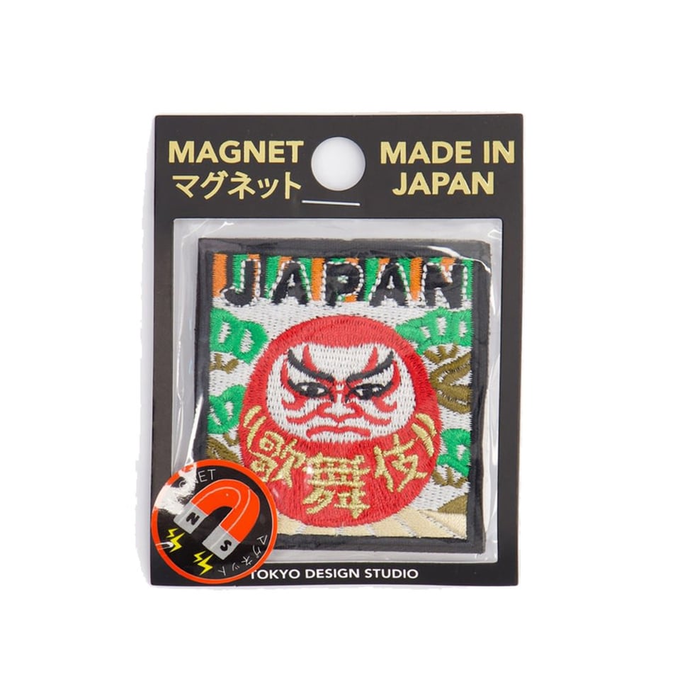 Koelkast Magneet Patch 5x6cm Geborduurd 9 Soorten