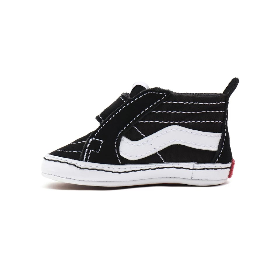 Vans Sk8-Hi Crib Black/True White