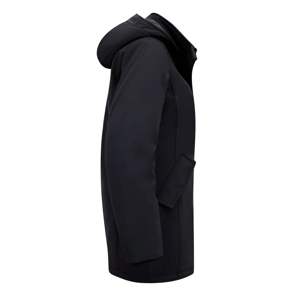 Dames Winterjas Parka - Slim Fit - Zwart