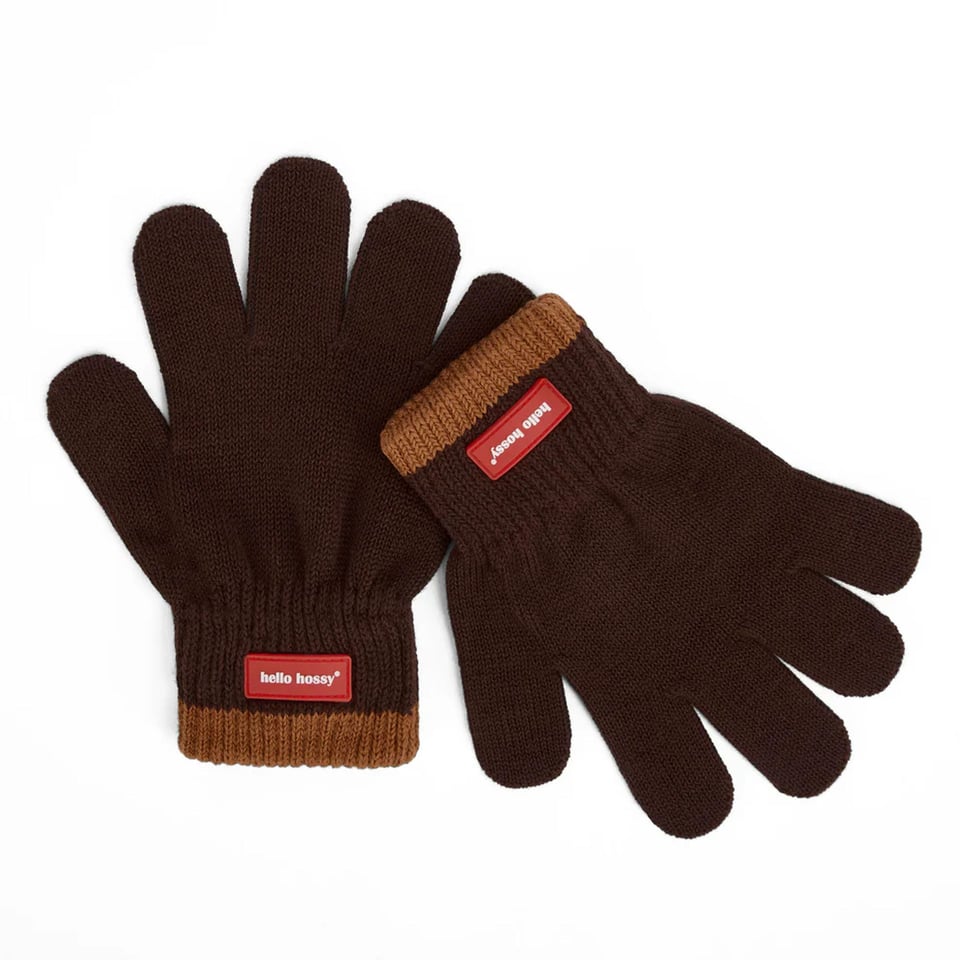 Hello Hossy Gloves Handy Chocolate