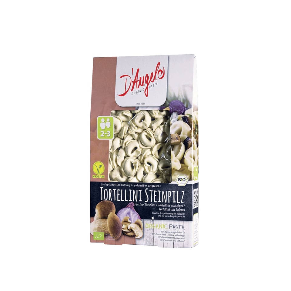 D'Angelo Tortellini Steinpilz, BIO, 250g