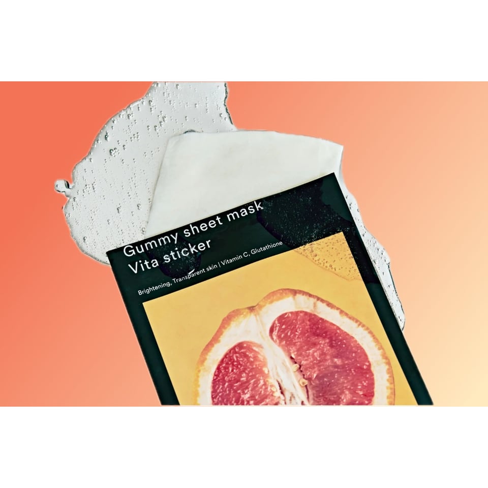 Gummy Sheet Mask Vita Sticker